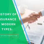 a blog banner of History of Insurance & Modern Types A Comprehensive Guide